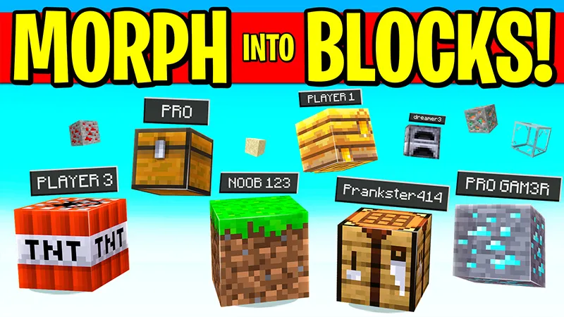 MORPH INTO BLOCKS!