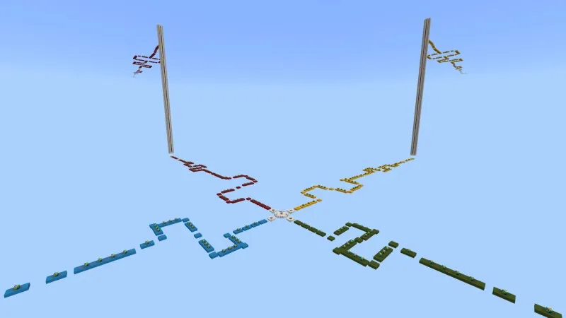 Rainbow Block Race