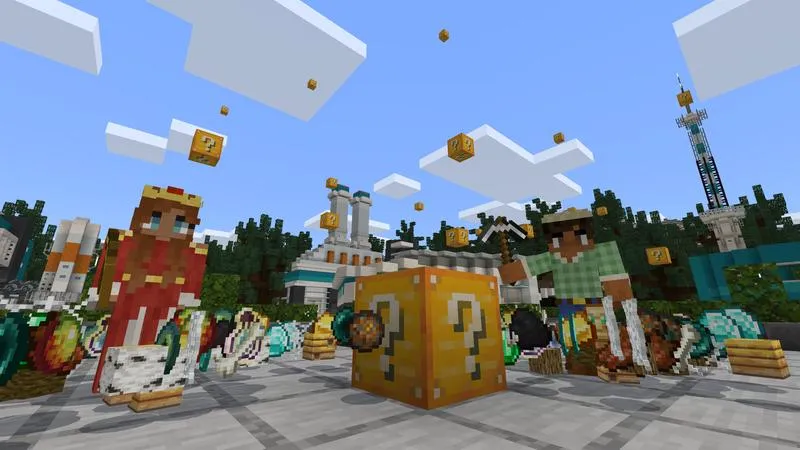 Falling Lucky Blocks