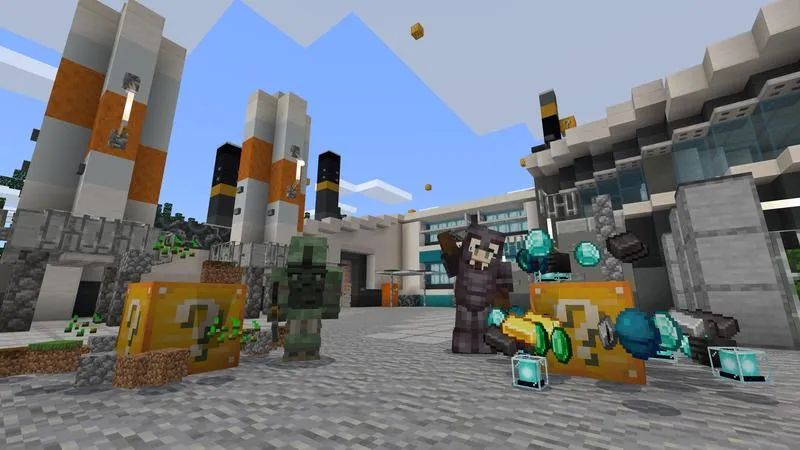 Falling Lucky Blocks