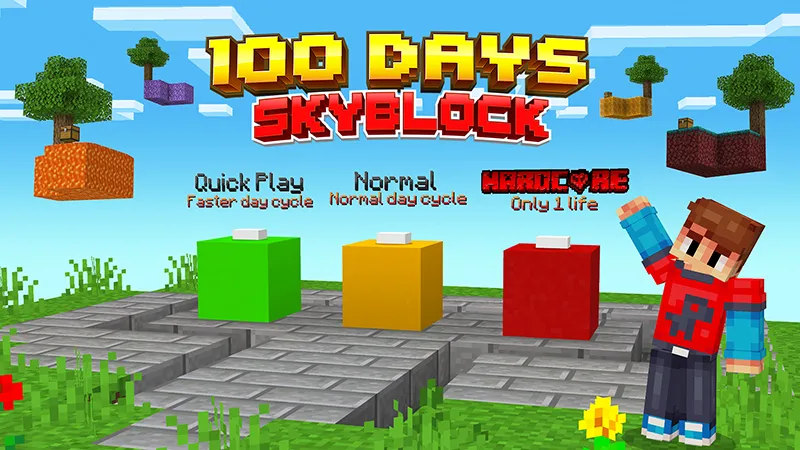 100 Days Skyblock