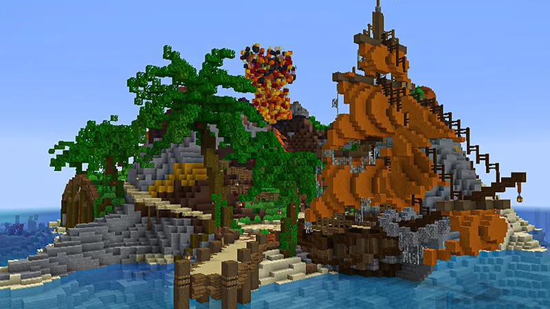 Underground Volcano Base