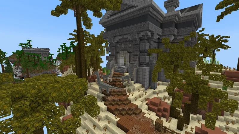 Dinosaur Skyblock