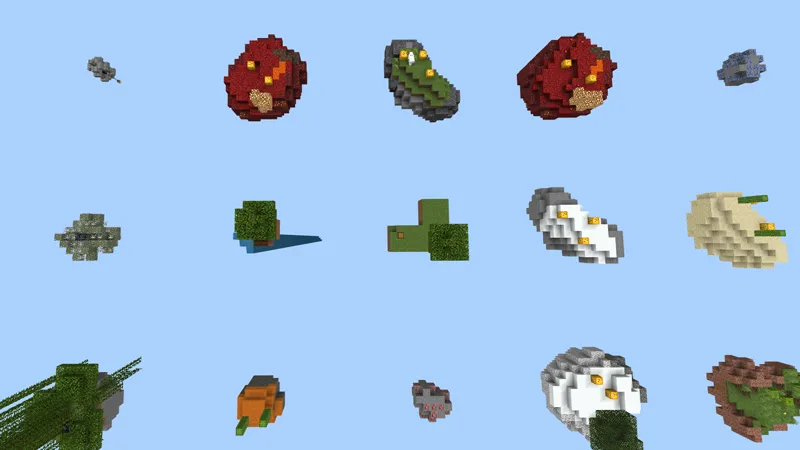 INFINITY LUCKY BLOCK SKYBLOCK!