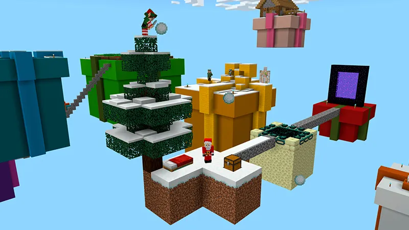 Skyblock Santa Holiday