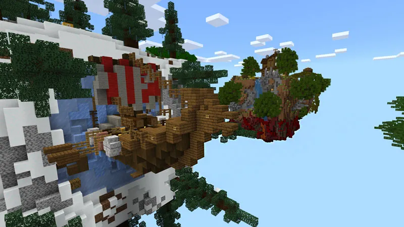 Lucky Block Sky Cubes