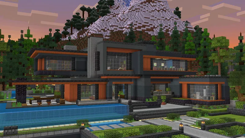 Black Modern House