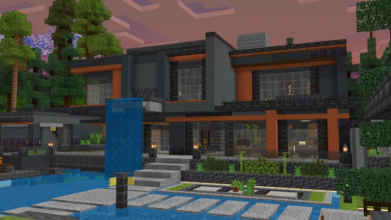 Black Modern House