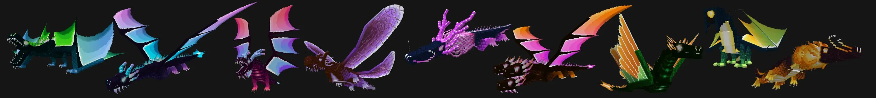 Neon Dragons