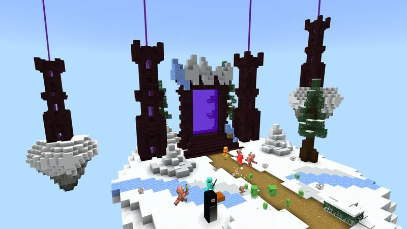 Winter Skyblock