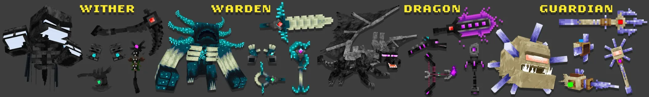 Boss Mob Weapons