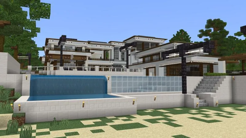 Billionaire Beach Mansion