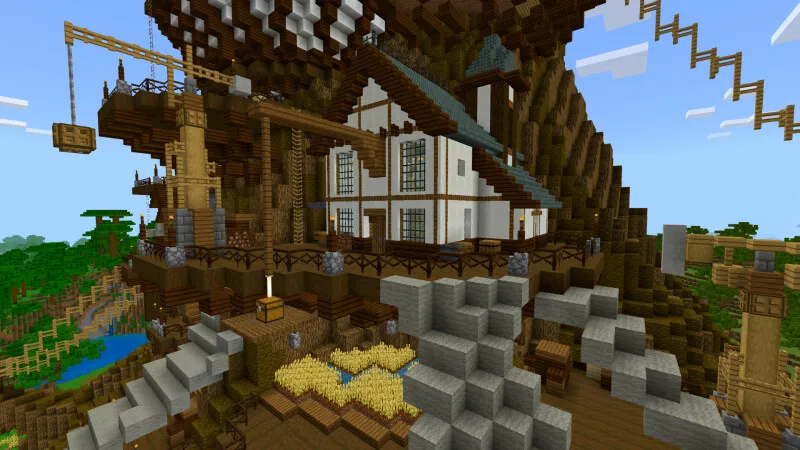 Medieval Tree Mansion