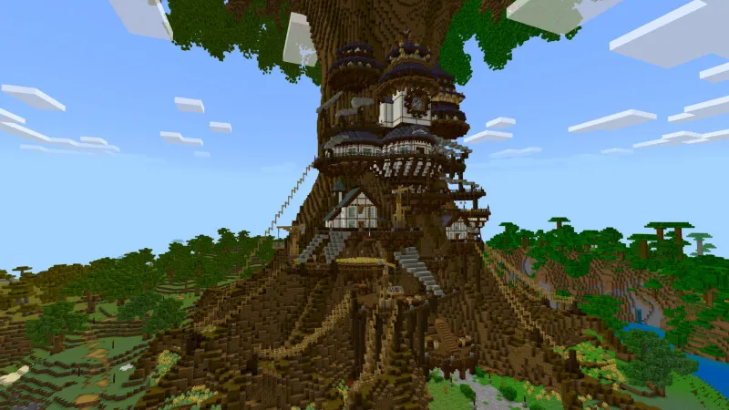 Medieval Tree Mansion