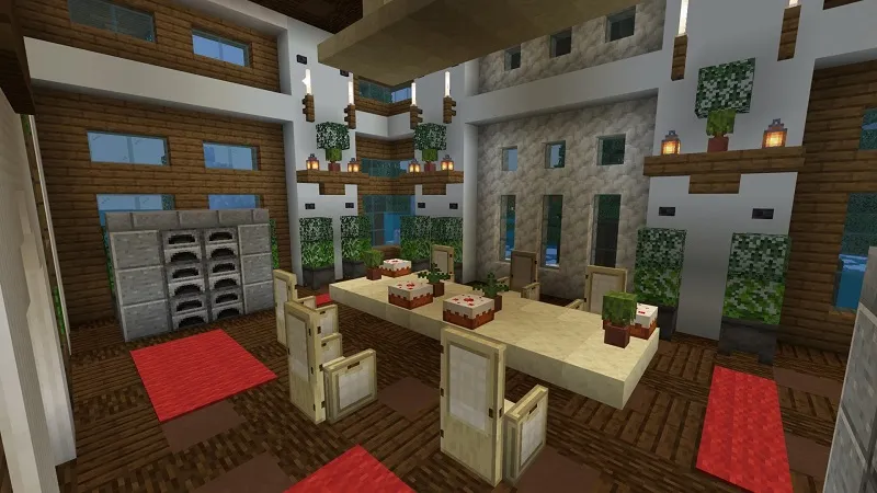 Winter Millionaire Mansion