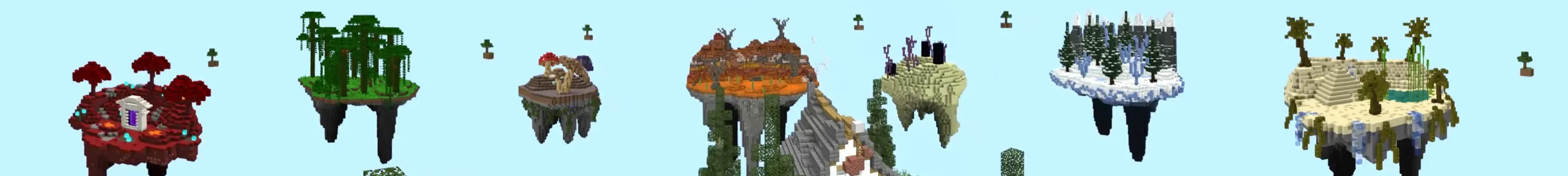 Skyblock Biomes OP