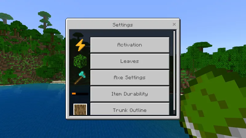 TreeCapitator Add-On