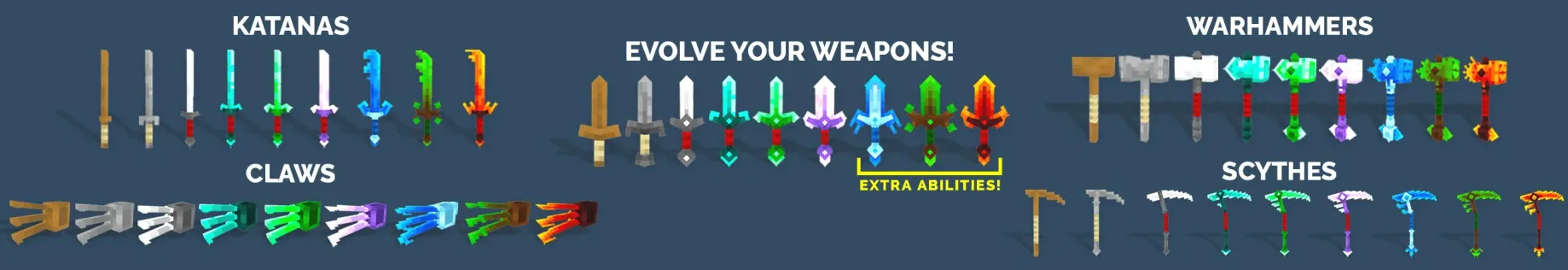 WEAPONS EVOLVE