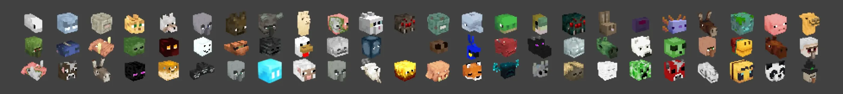 More Mob Heads