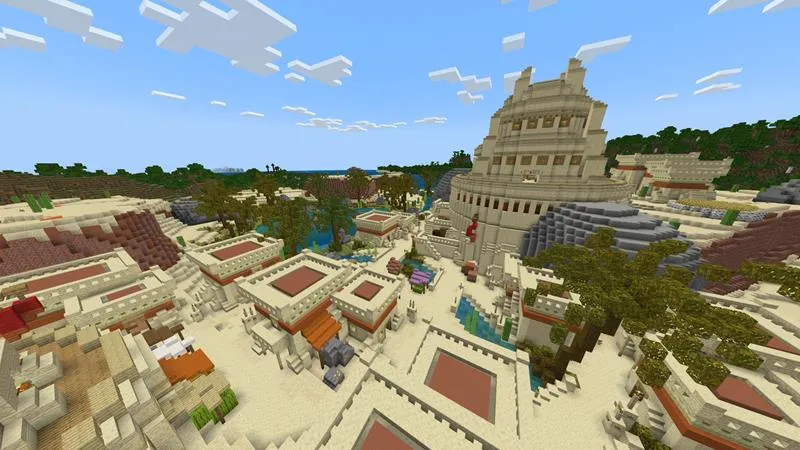 Simple Spawns Desert Village