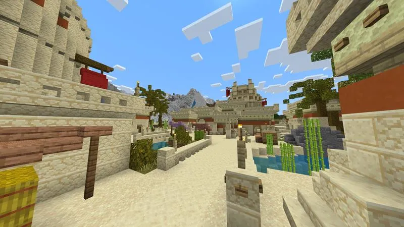 Simple Spawns Desert Village