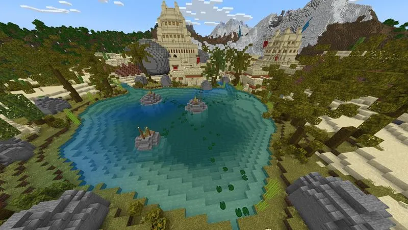 Simple Spawns Desert Village