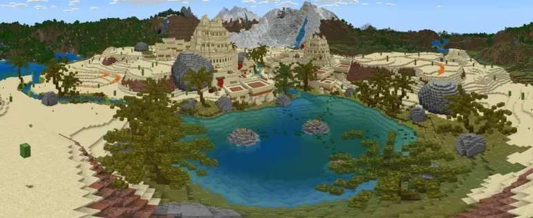 Simple Spawns Desert Village