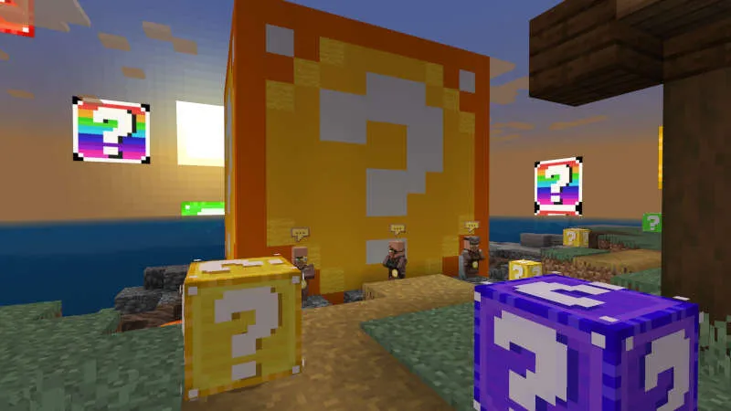 Craftable Lucky Block Story