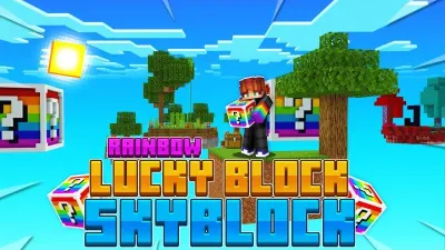 Rainbow Lucky Block Skyblock