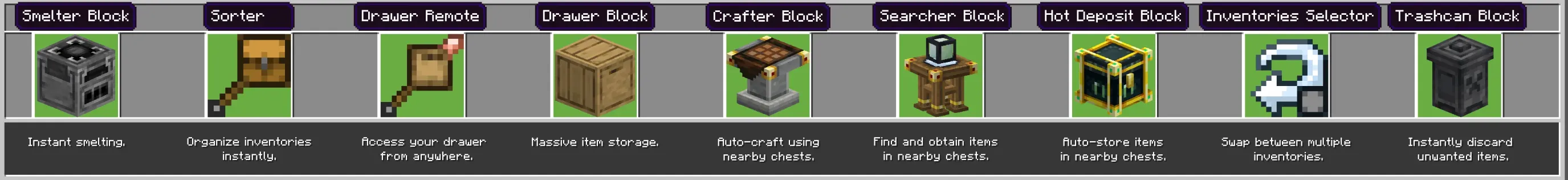 Inventory Utilities (Upgraded)
