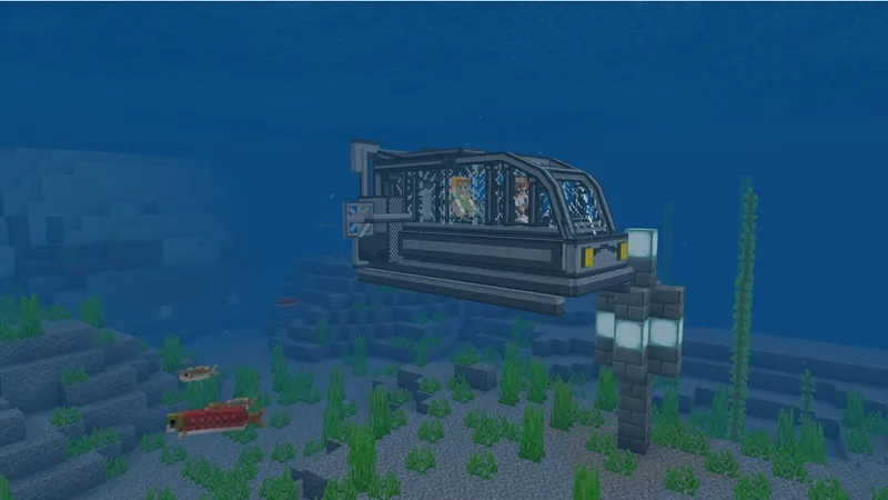 Hidden Submarine Base
