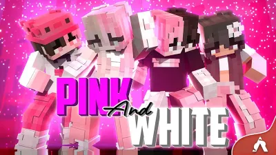 Pink and White