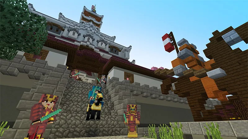 Ninjas VS Samurai Spawn