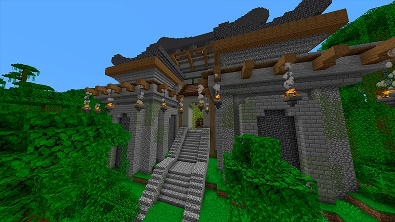 Ancient Jungle Temple