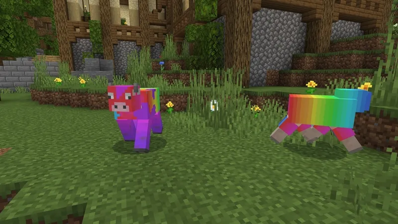 Rainbow Lucky Mobs