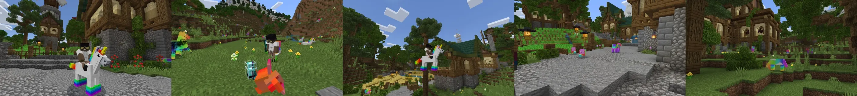 Rainbow Lucky Mobs