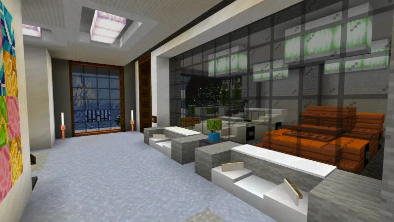 Modern Winter Mansion