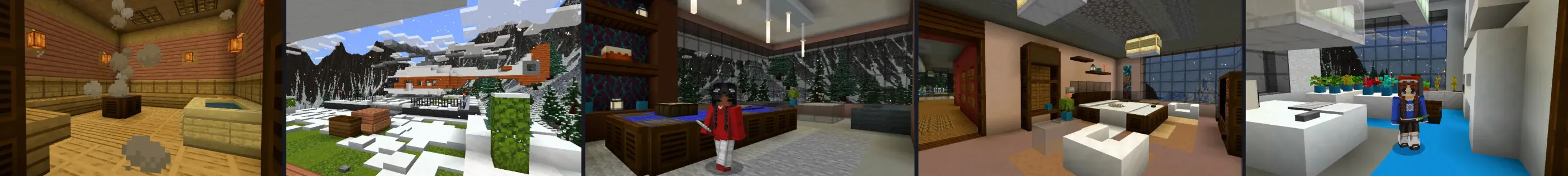 Modern Winter Mansion