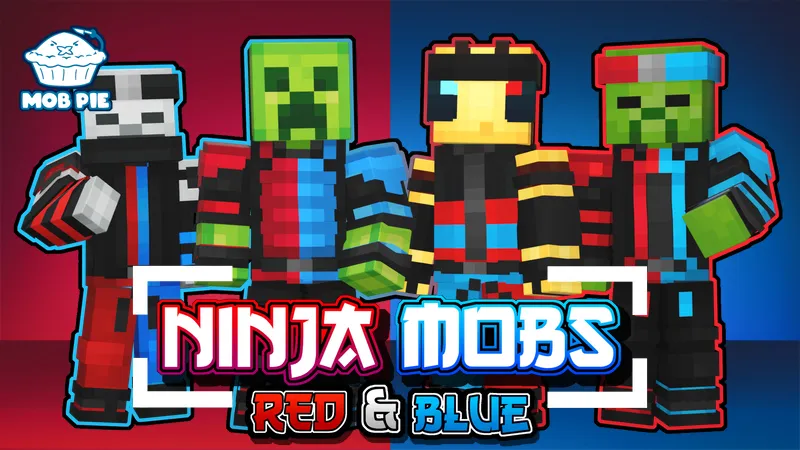 Ninja Mobs: Red & Blue