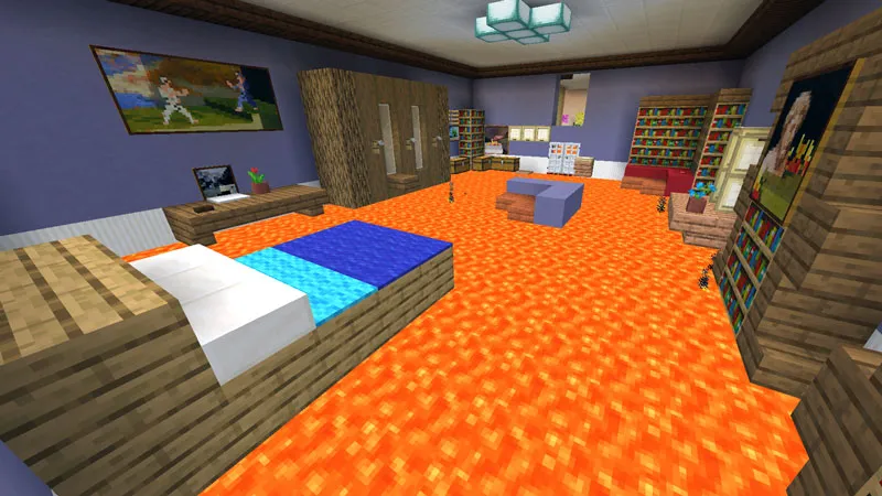 The Floor Is Lava Parkour