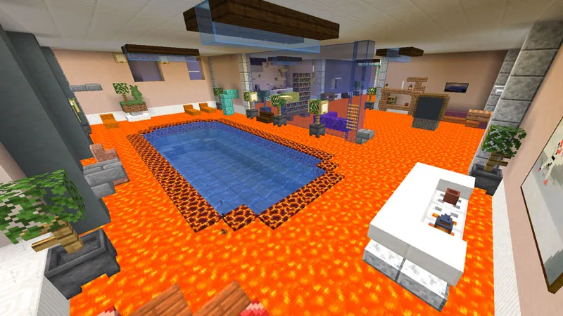 The Floor Is Lava Parkour