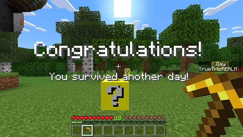 100 Days LUCKY BLOCK!