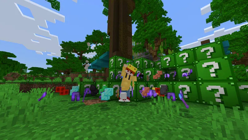 Jungle Lucky Blocks