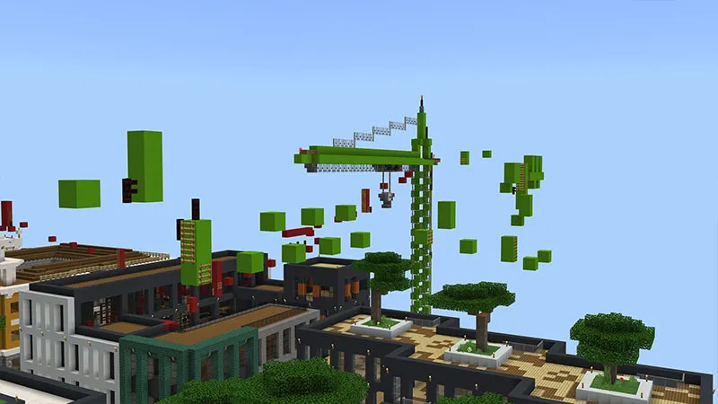 Parkour Crane City