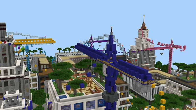Parkour Crane City