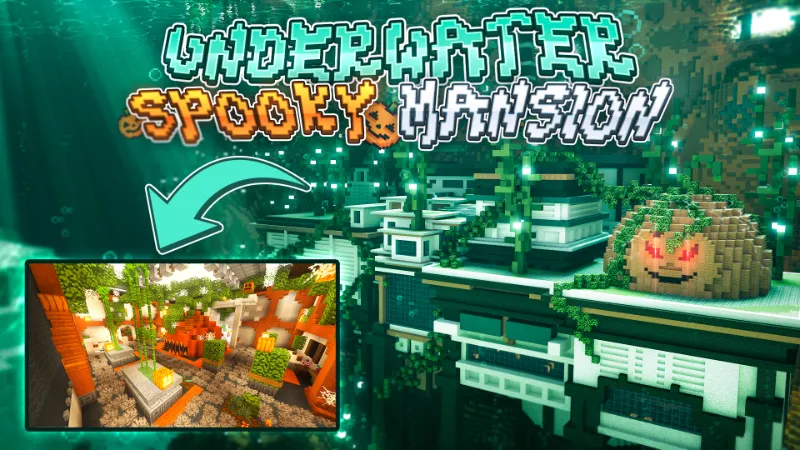 Underwater Spooky Mansion