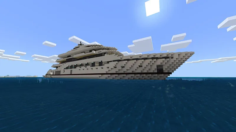 Modern Super Yacht