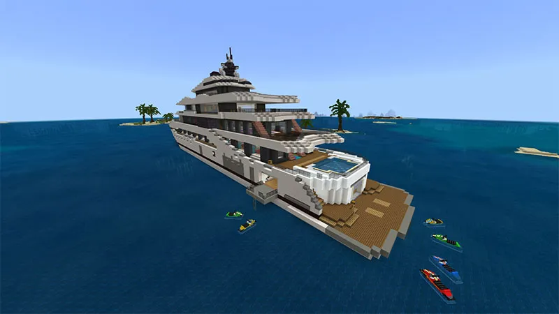 Modern Super Yacht