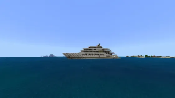 Modern Super Yacht