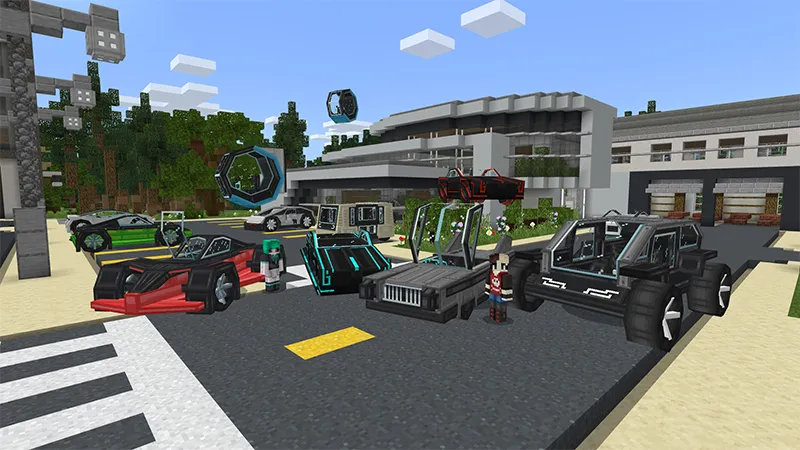 Futuristic Car Dealership